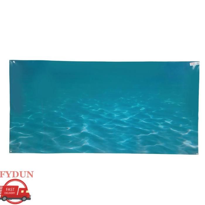Meilleurs prix pour FYDUN Affiche de fond daquarium FYDUN Autocollant de fond daquarium Autocollant de Fond de Réservoir de Poisson 61 * 30cm