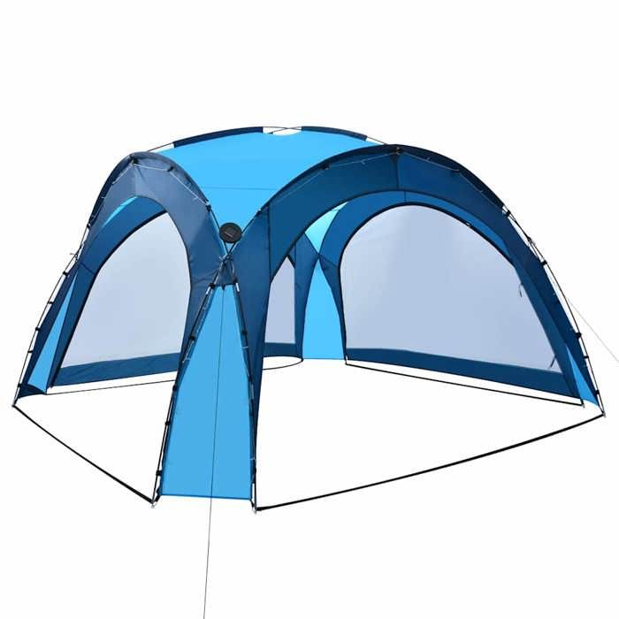 Tente De Réception Modulaire VONROC 6x3 M - 2 Tentes + Kit Connexion, Cadre Acier, Toile Imperméable UV 50+, Pliable, Sac De Rangement Inclus