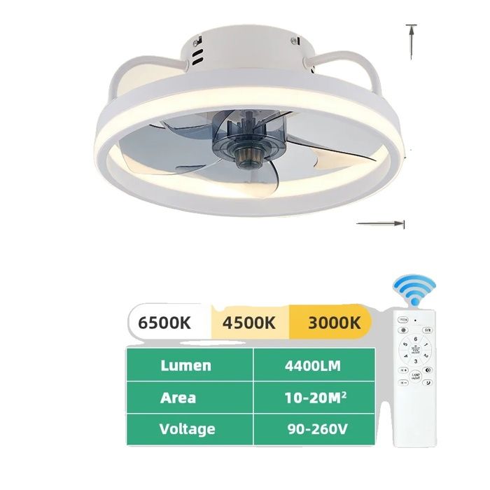 Lampe LED 5 Pales Pliable 55W Lumière Froide - Ventilateur Éclairage Garage Et Intérieur Lampe LED Pliable 5 Pales Lampe LED 5 Pales Pliable 55W Lumière Froide - Ventilateur Éclairage Garage Et Intérieur Lampe LED Pliable 5 Pales