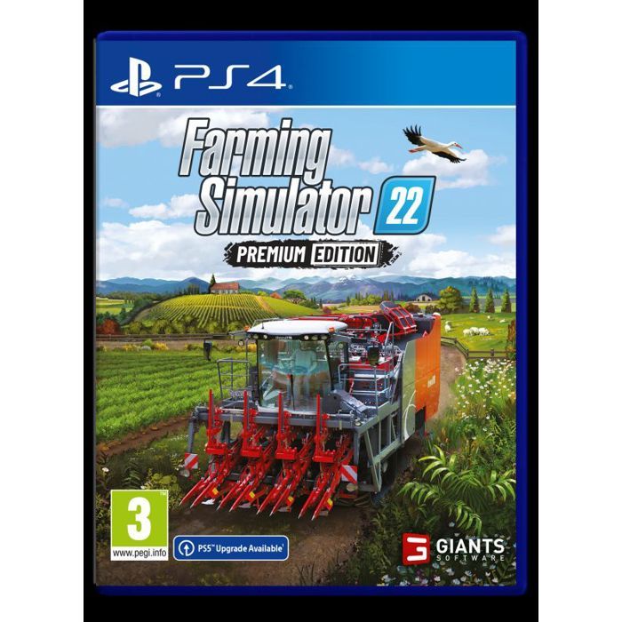 Support de simulation Sony Jeu Farming Simulator 22 Premium Edition sur PS4