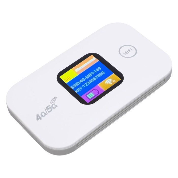 Dispositivo Hotspot Mobile WiFi 4G/5G | Portatile 300 Mbps | Slot Micro SIM | Batteria 2100 MAh | Per 10 Dispositivi