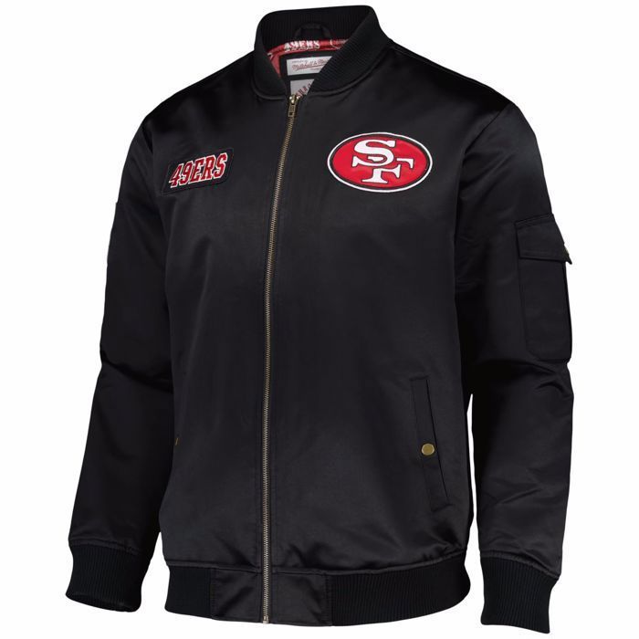 M&N Heavyweight Bomber Veste NFL San Francisco 49ers