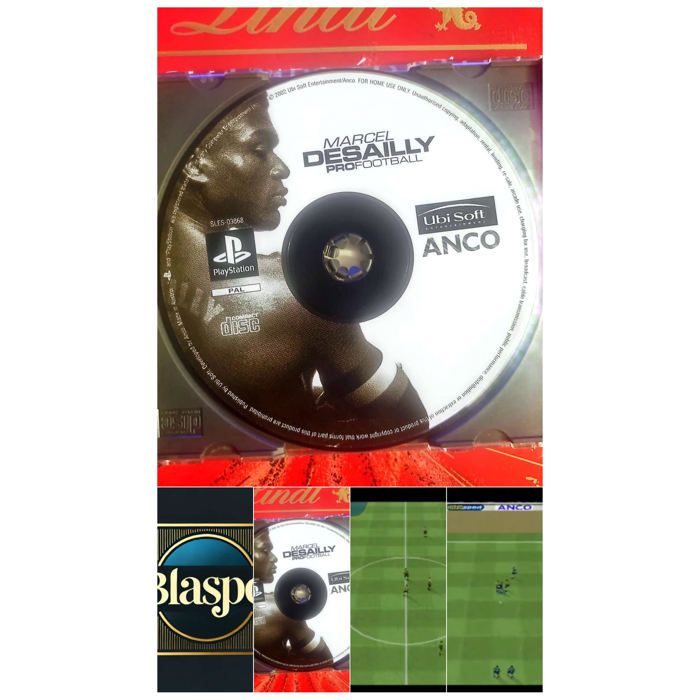 Ubisoft / Anco Marcel Desailly Pro Football – PS1 – Cd Seul – Sans Boîtier – Version Pal