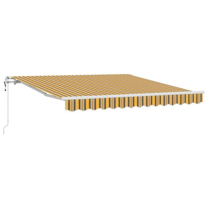vidaXL Auvent Rétractable LED 4 5x3 - vue 4