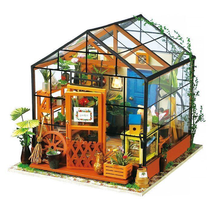Kit Modelisme A Construire-Maison Miniature a Construire-Miniature a Construire-Diy Miniature House-Diorama-Maquette Maison-avec LED