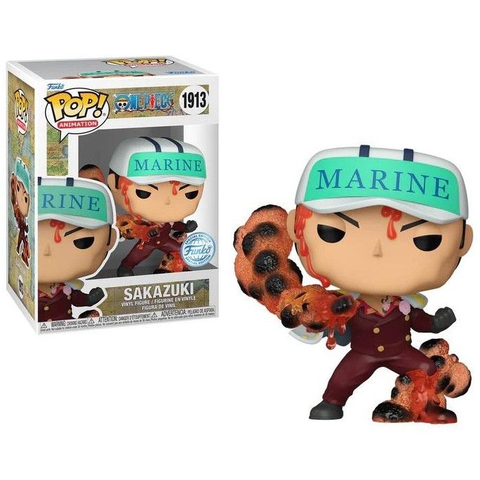 Figurine manga One Piece - FUNKO - Sakazuki (Amiral Akainu) - Édition spéciale - Funko Pop - Collection One Piece