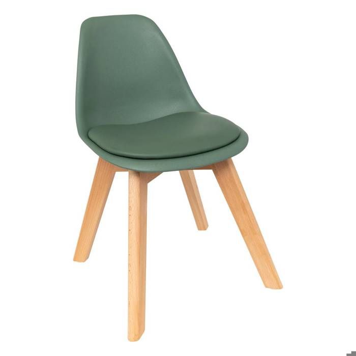 Chaise enfant Baya vert clair - Atmosphera Créateur dintérieur