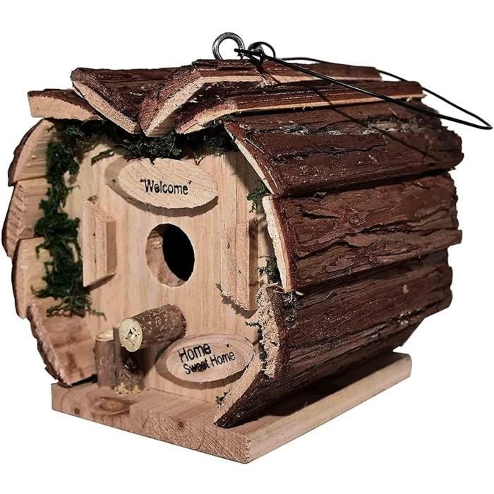 4x Nichoirs 'Basic' pour oiseaux 30 x 14 x 12 cm en bois de pin idéal pour mésanges, mésanges 4x Nichoirs 'Basic' pour oiseaux 30 x 14 x 12 cm en bois de pin idéal pour mésanges, mésanges