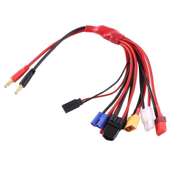 8 en 1 Multifonctionnel Convertisseur Câble Chargeur Recharge De Batterie Lipo pour Chargeur IMAX B6, Comme Indiqué Sur la Photo, Taille unique 8 en 1 Multifonctionnel Convertisseur Câble Chargeur Recharge De Batterie Lipo pour Chargeur IMAX B6, Comme Indiqué Sur la Photo, Taille unique