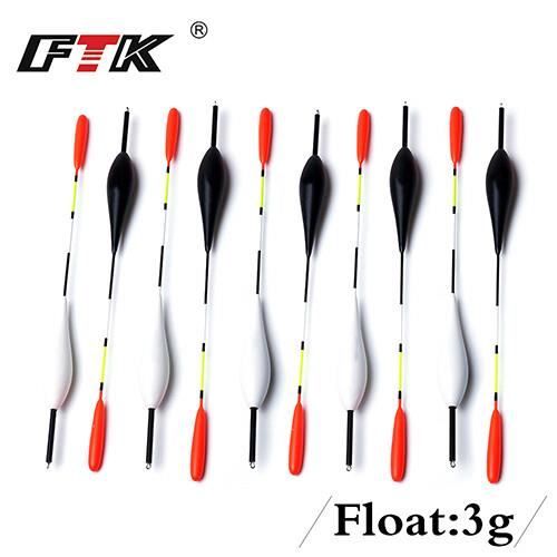 Flotteur de pêche, Design Sapin Barguzinsky, Bobbers Flottant, 10 pièces, 4 restes de Flotteur, pour la pêche en Eau Douce, pour Les pêcheurs Professionnels et Amateurs