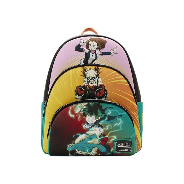 Comparer les prix de Sac à dos - LOUNGEFLY - My Hero Academia - Vert - Adulte - Mixte