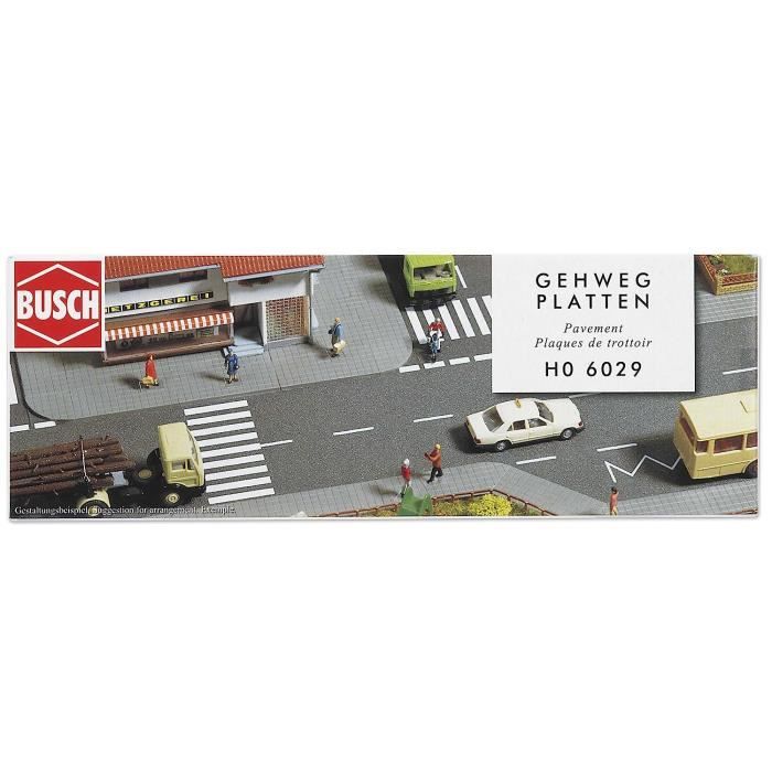 PROSES LS-019 Trottoir, béton, Modélisme ferroviaire - Echelle 1:160