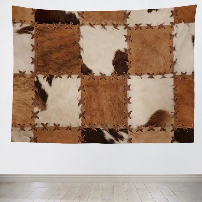 Tapisserie Murale Vignoble Élégante 152x130 Cm – Décoration Boho Vigne Intérieur Extérieur, Tenture Velours Doux