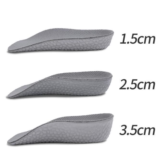 Semelles Intérieures Antidérapantes Pour Chaussures - Coussinets En Microfibre, Taille M (205 Mm), Confort Et Maintien