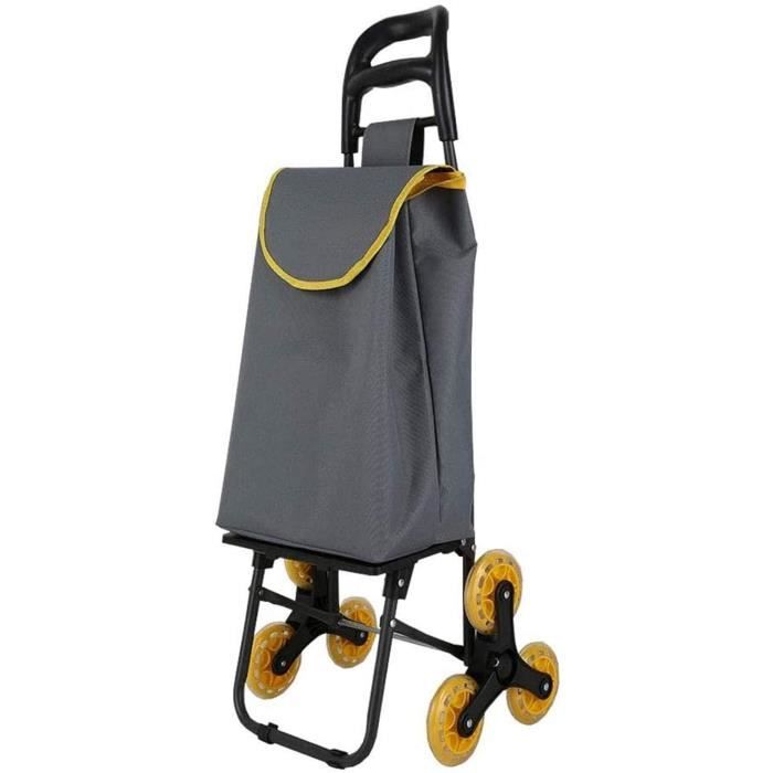 Caddie Courses Pliable Chariot De Courses Pliable CIYODO - Caddie Roulettes Transport Léger Sac Courses Réutilisable
