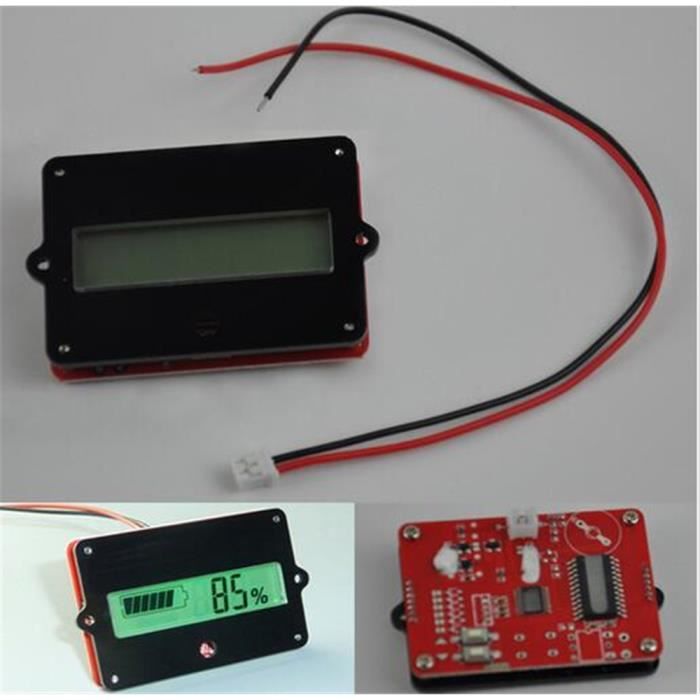 Testeur interne de batterie à écran LCD réglable pour test de capacité, DC5 V, support de transformation DIY