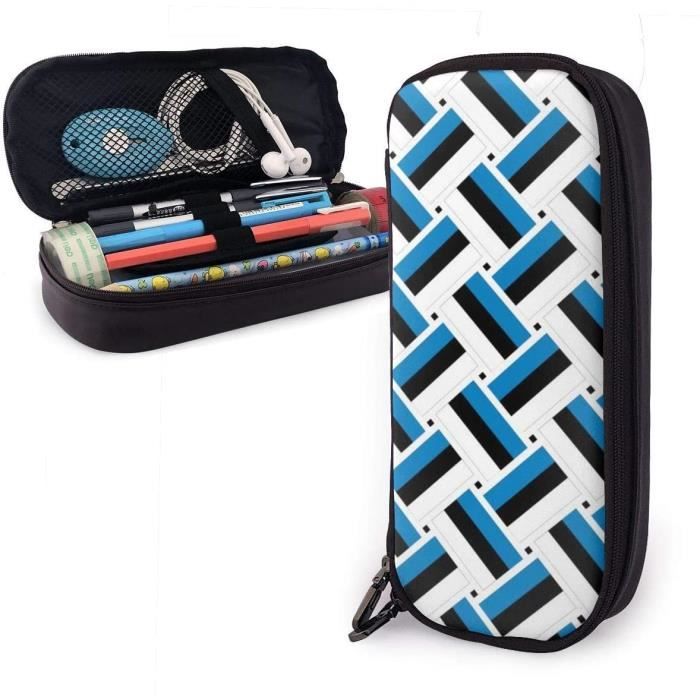 Trousse Seven XXL 3 Compartiments - Remplie Scolaire Complète Avec Logo, Pour Filles Et Garçons