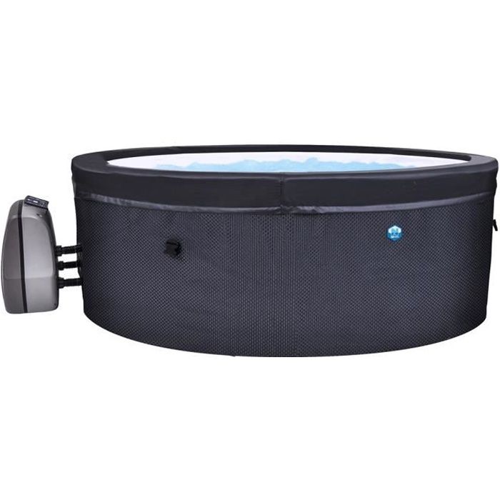 Spa semi rigide Netspa Vita - 4 places - Ø156 cm - Avec bloc moteur Filtration/Chauffage/Massage