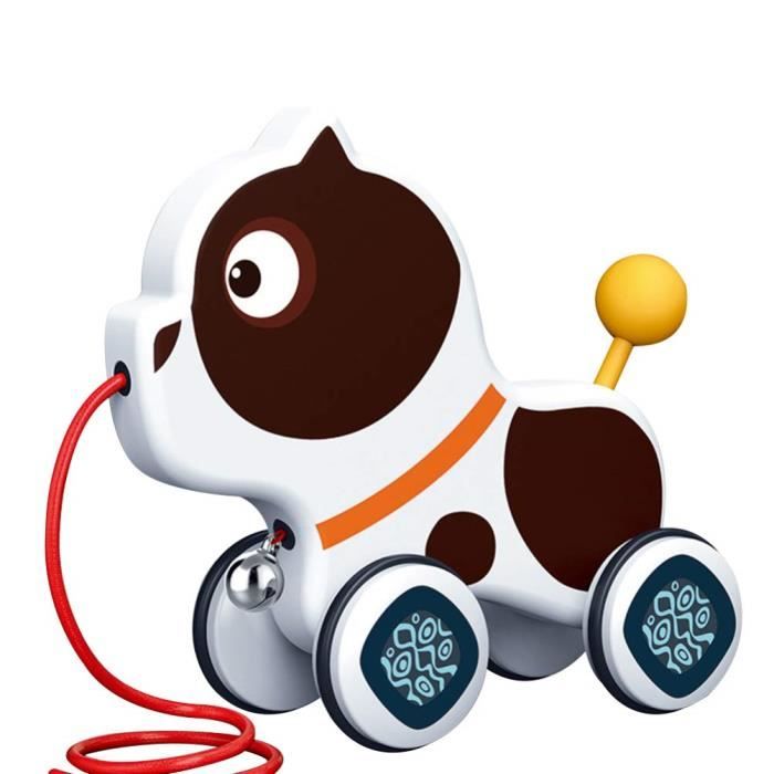 Nuobesty Pousser Et Tirer Tout Petit Jouet Animal Tirer Jouet Tirer Le Long Jouet Educatif Bebe Jouet Pour Bebe Garcon F Cdiscount Jeux Jouets