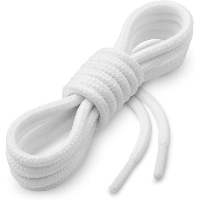 Lacets ronds blancs hotsell