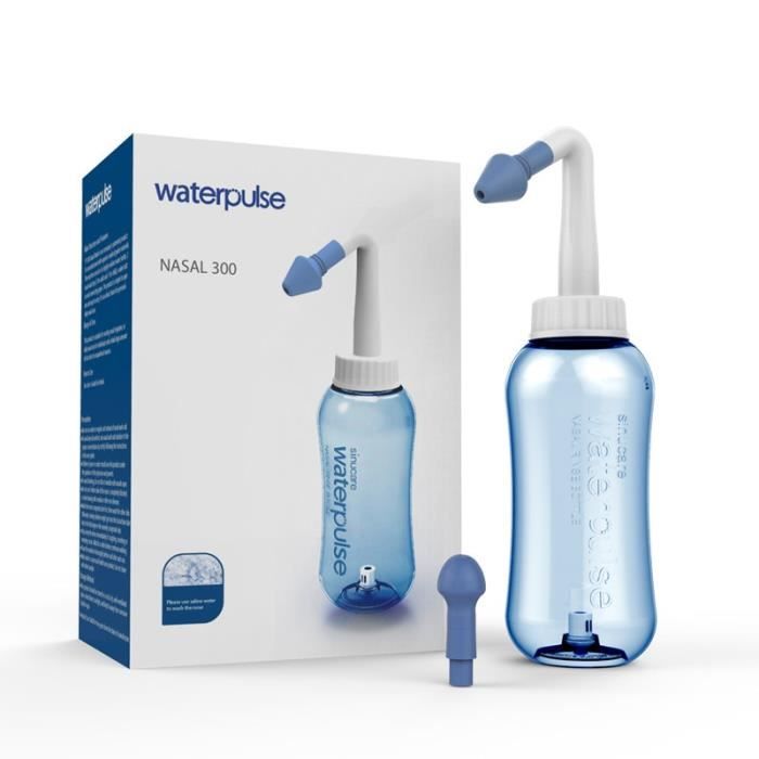 Bleu -Nettoyeur de nez à impulsion d'eau, Pot à Neti de 300ml lavage Nasal  adultes système de lavage du nez pour enfants irrigate - Cdiscount Au  quotidien