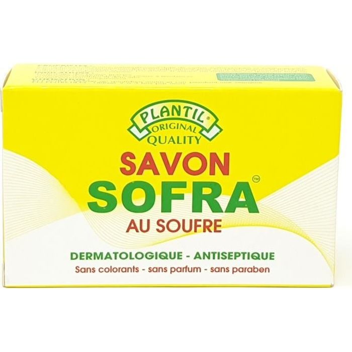 SAVON SOFRA AU SOUFRE CONTRE L