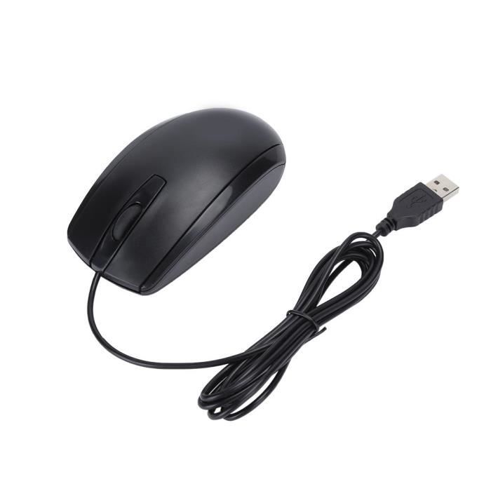 Souris filaire HP X500 – Technologie optique – Noir
