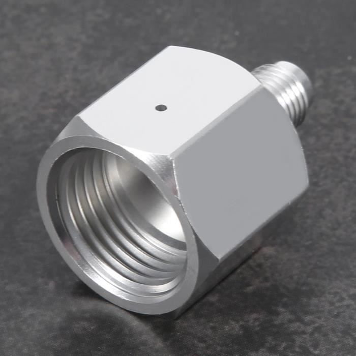 Convertisseur CO2 Cylindre Réservoir W21.8 CGA320 Adaptateur Convertisseur Pour Aquarium Fish Tank Homebrew Beer Keg Mini Régulateur(Convertir W21.8 En CGA320