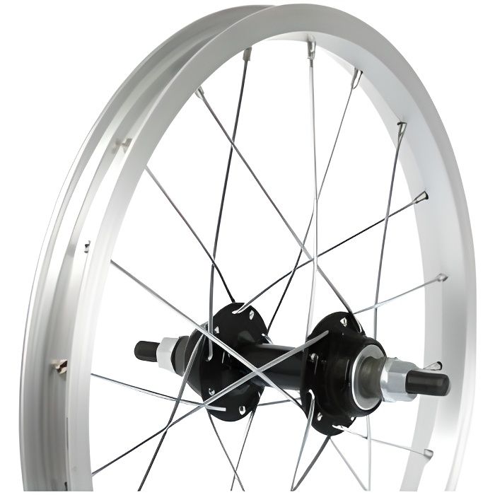 Roue avant 12' écrou BIKE ORIGINAL Mixte Aluminium 12 x