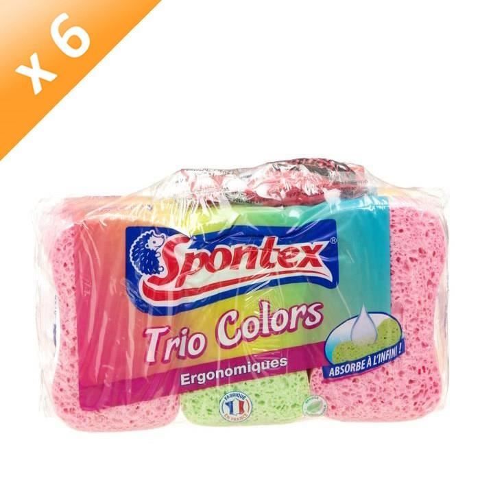 Spontex Lot Color Mix Lot de 9/  multicolore et absorbant 3/ x 3/ pi/èces
