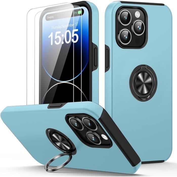 Coque Protection Doogee Note 59 Pro+ Avec Motif Lion - Lot De 2 Coques + 2 Protecteurs écran Verre Trempé