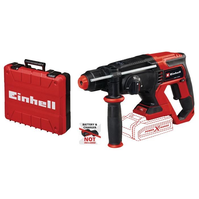 Marteau perforateur sans fil EINHELL TE HD 1820 Li SDS Plus 3 joules 18V