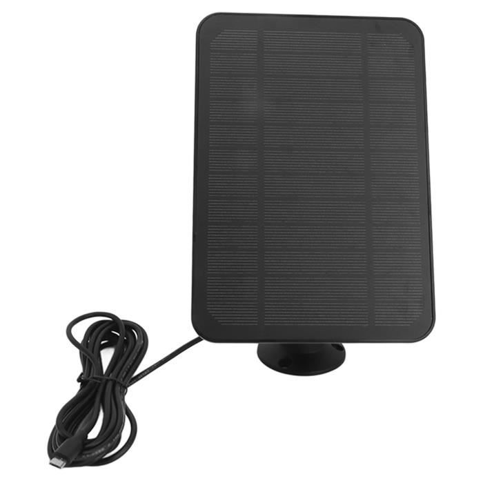 Panneau Solaire Pour Caméra De Sécurité, Panneau Solaire USB 5w | BE