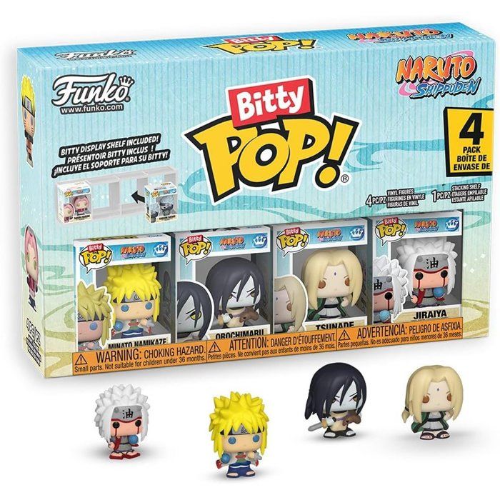 Figurine Funko Bitty POP! Naruto Shippuden Team 2 4 Pack Vinyle - vue 1