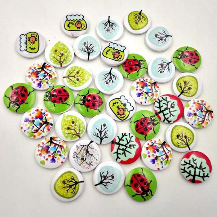 50pcs Coeur En Bois Boutons Mixte Motif 2 Trous Bouton COUTURE SCRAPBOOKING BRICOLAGE 50pcs Coeur En Bois Boutons Mixte Motif 2 Trous Bouton COUTURE SCRAPBOOKING BRICOLAGE