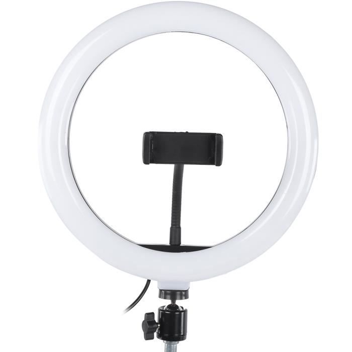 HURRISE Lumière d'anneau Fill Light 10Inch Ring Light RGB LED Video Studio 3200 6400K Light pour Vlog Digital Camera photo lampe