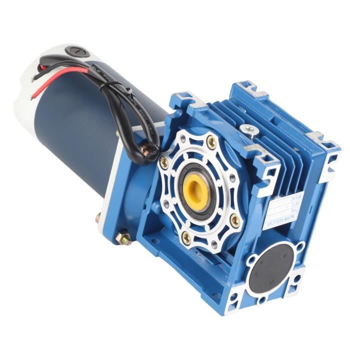 Sourcing Map Motoréducteur à Vis Sans Fin Turbo DC 12V 5RPM 8mm X 14mm