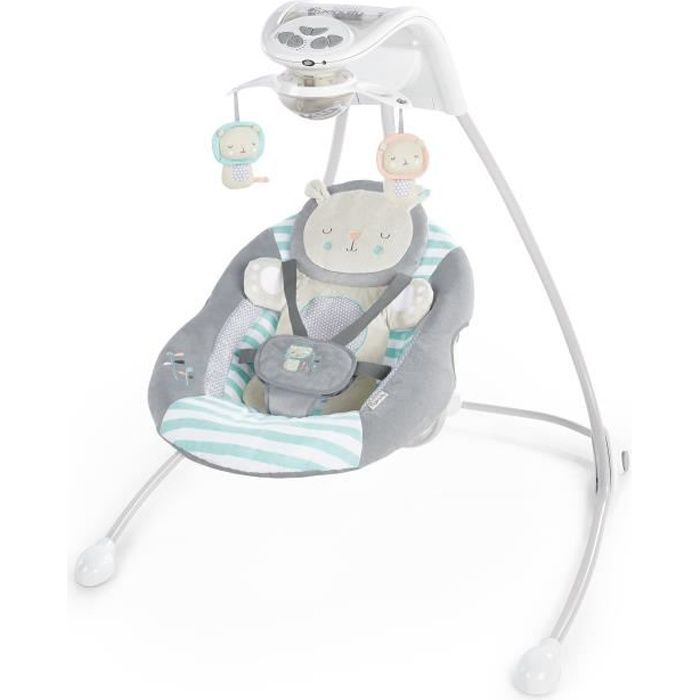 Ingenuity Balancelle Bebe Electrique Pivotante 180 Landry Lion Cdiscount Puericulture Eveil Bebe