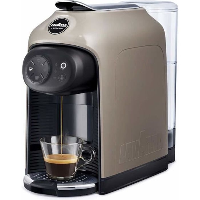 Lavazza Idola, Autonome, Cafetière à dosette, 1,1 L, Capsule de café, 1500 W, Gris