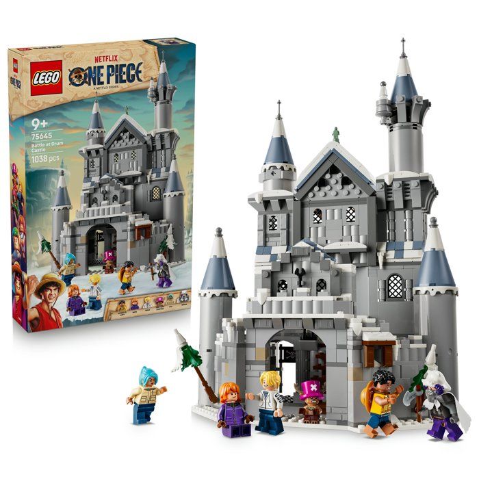 LEGO ONE PIECE 75645 Bataille au Château de Drum - Jeu dès 9 ans Garçon ou Fille - Cadeau