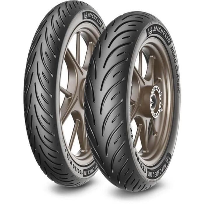 Pneu Moto - MICHELIN - ROAD CLASSIC - Eté - 100/80 17 52H