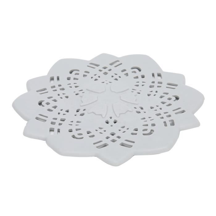 Couvercle de vidange de douche en acier inoxydable, attrape