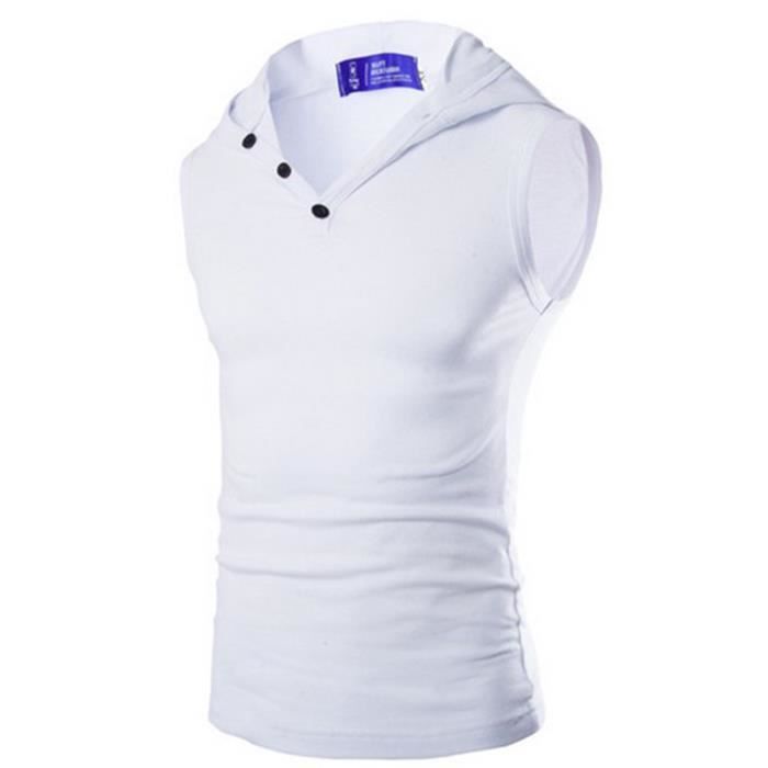 Polo sans manche homme shop