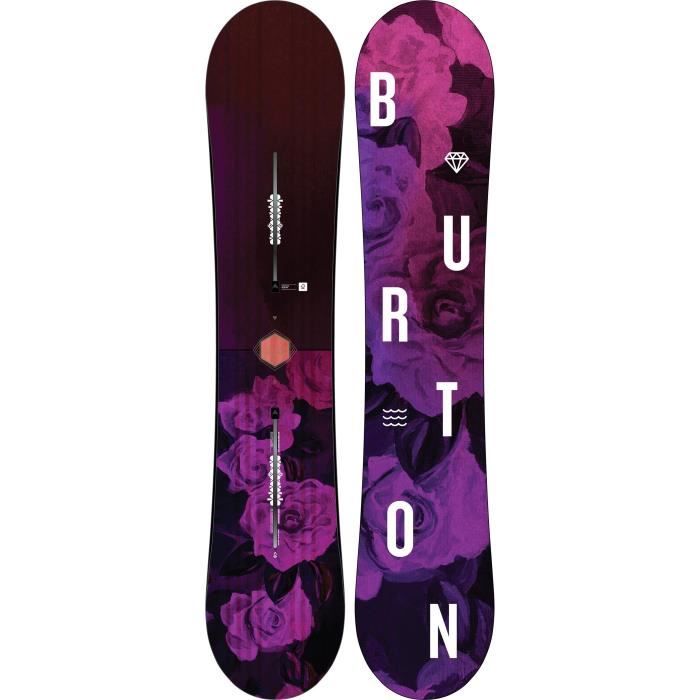 Violet Femme Burton Planche De Snowboard Stylus Femme