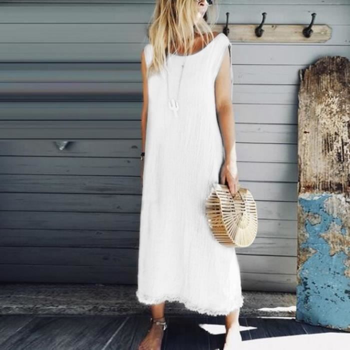 robe sans manche ete