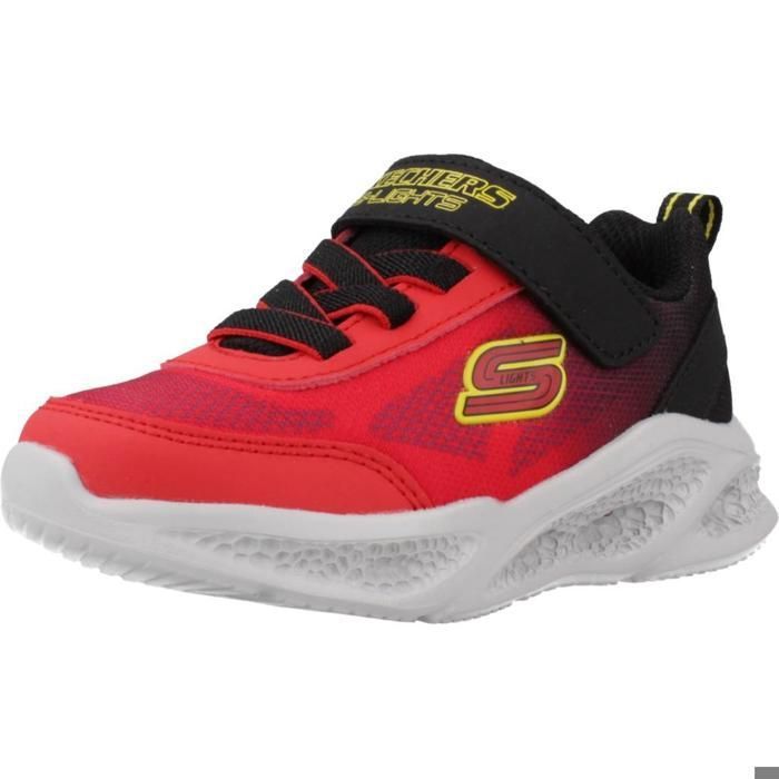 Skechers Zapatillas Niño Modèle Chaussure Skechers Modèle Meteor-ligh - Coleur Rouge