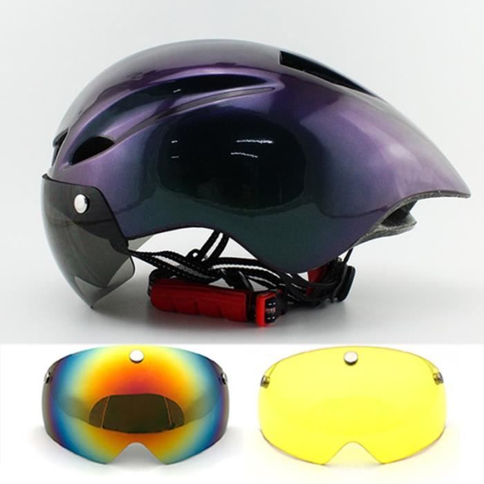 Casque de vélo ultraléger - Casque de vélo de course VTT, protection