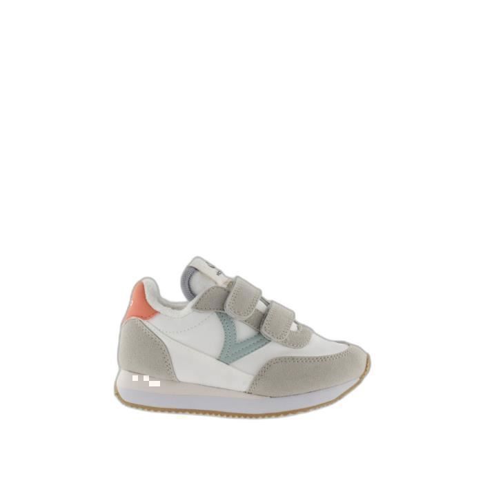 Victoria Baskets enfant Victoria 1137100 - celeste - Cuir - Scratch