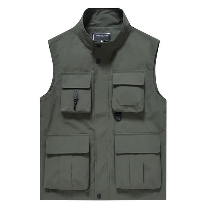 Gilet De Pêche Homme Multi-poches - Amovible - Neuf Avec étiquettes