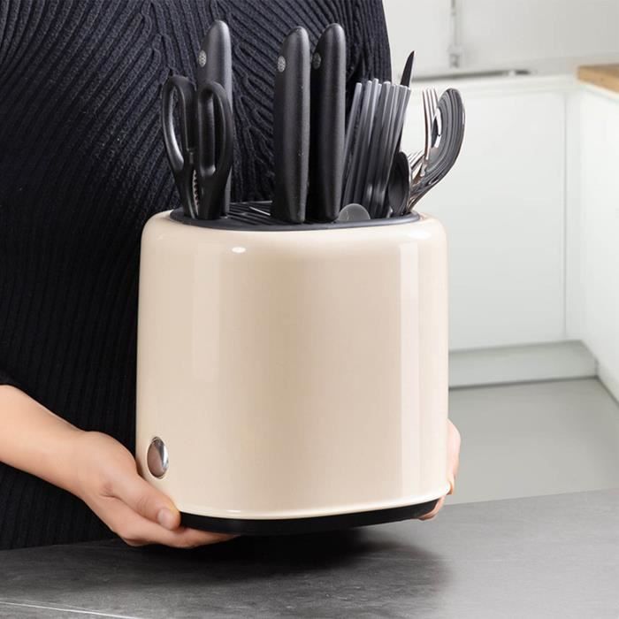 Acheter Porte-couteaux de cuisine sans perforation, support de rangement mural intégré pour couteaux de cuisine, simple et mural Acheter Porte-couteaux de cuisine sans perforation, support de rangement mural intégré pour couteaux de cuisine, simple et mural